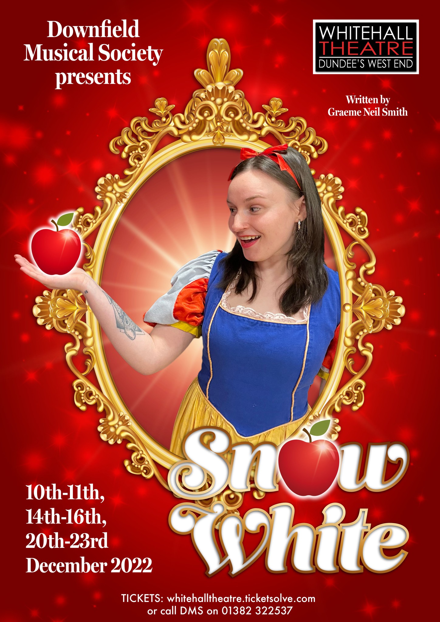 Snow White performed by Downfield Musical Society at the Whitehall Theatre