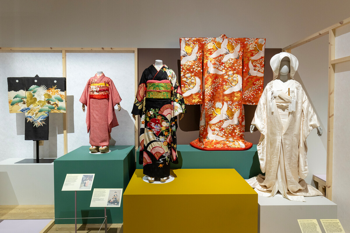 Kimono Kyoto to Catwalk opens to the public on Saturday 4 May at V A Dundee. Small