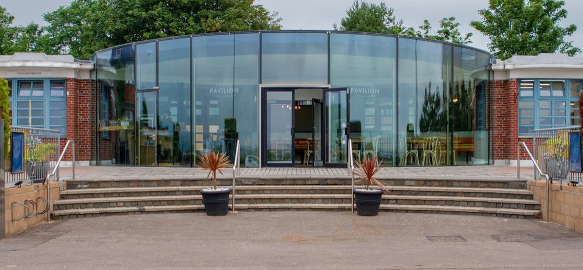Urban Beach Glass Pavilion