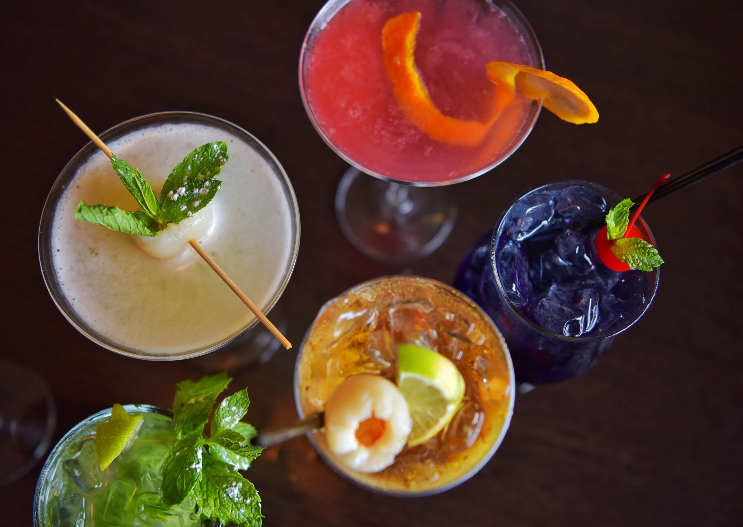 colorful cocktails against a black background no 2024 10 18 04 15 36 utc 1 scaled